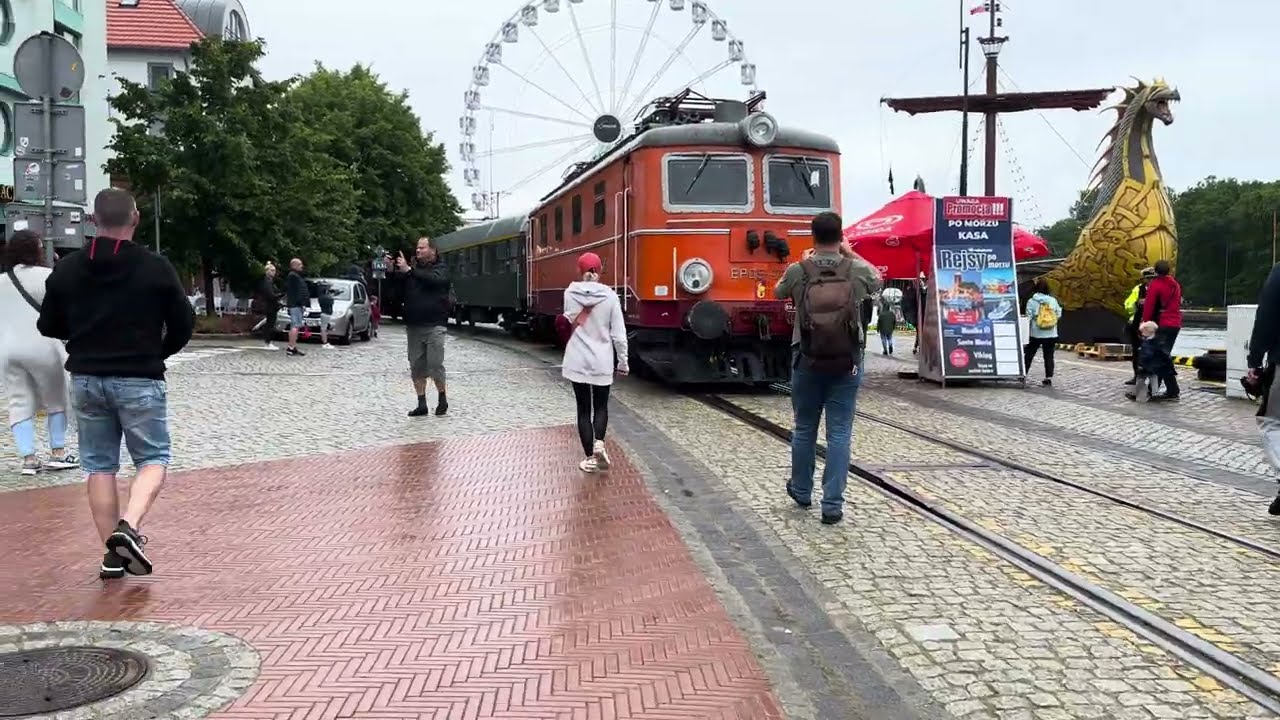 EP 05-23 powraca z Portu do stacji Kołobrzeg 4K 60 fps HDR