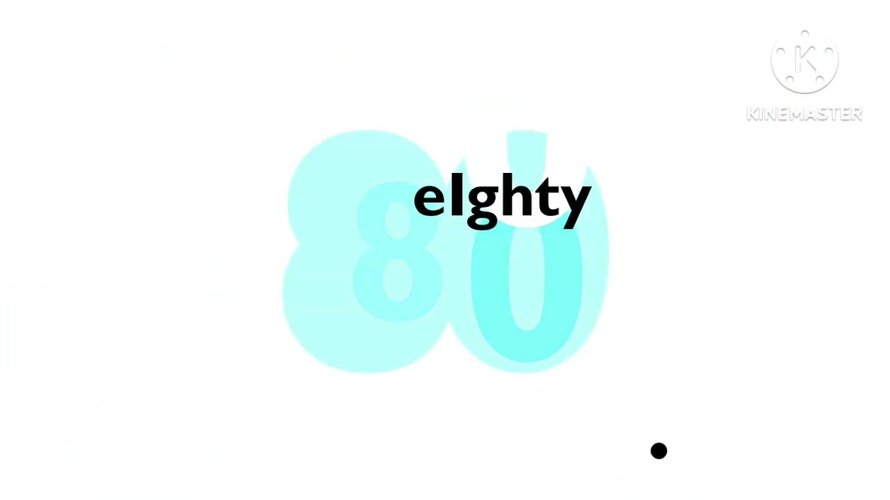 Logo as Number - 80