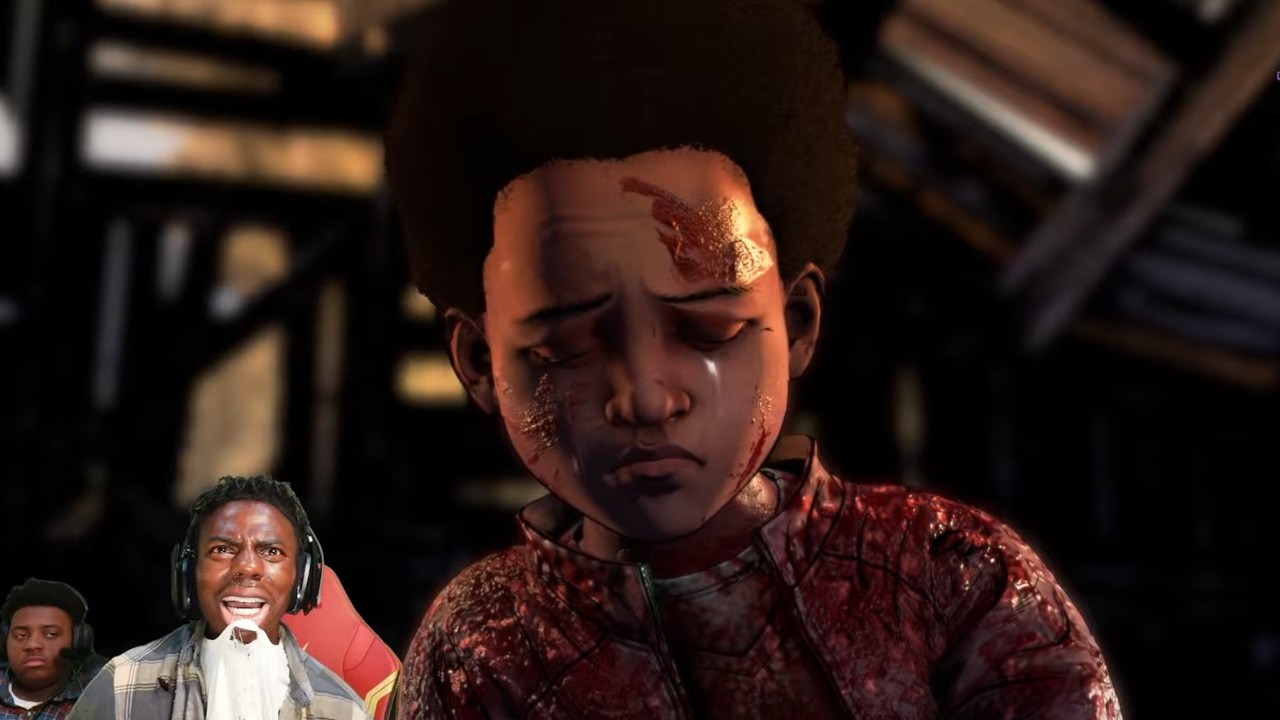 iShowSpeed Cries After AJ Kills Clementine In The Walking Dead..💔🥲