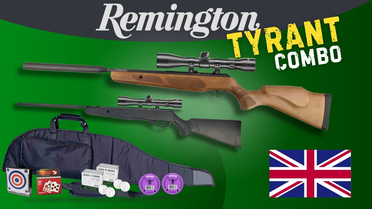 Комплект Remington Tyrant Combo | Невероятная сделка на пневматическую винтовку с переломным ство...