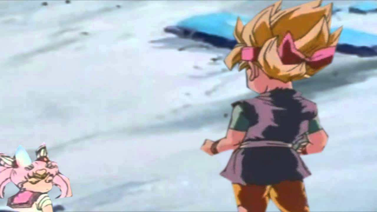Sailor Chibimoon vs Goku Jr ( セーラーちびムーン  VS 孫悟空Jr )
