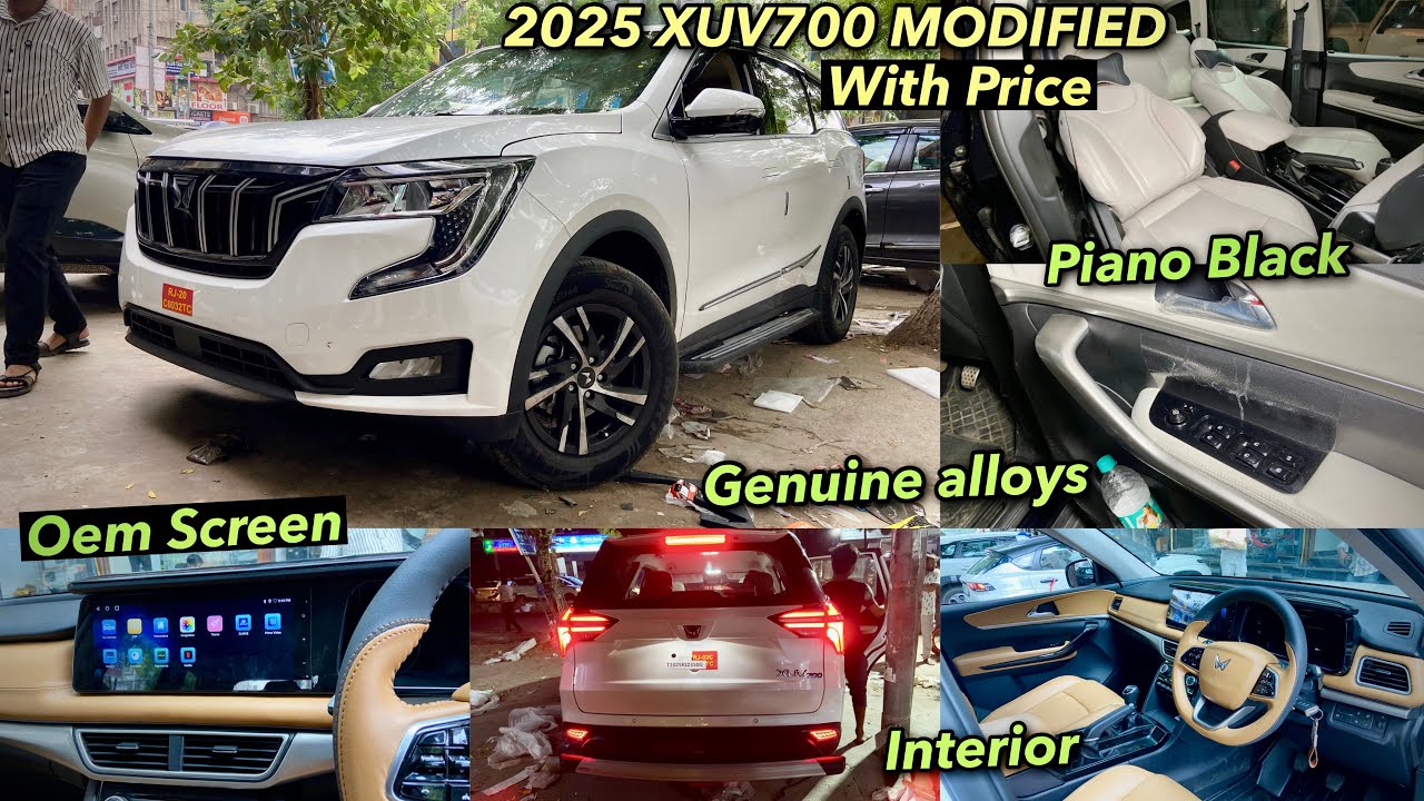 2025 MAHINDRA XUV 700 MX MODIFIED WITH PRICE | MAHINDRA XUV700 MODIFICATION