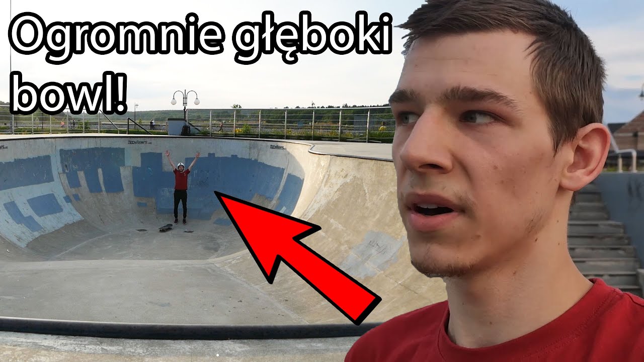 Spory skatepark w małym miasteczku | Skatepark Wąchock