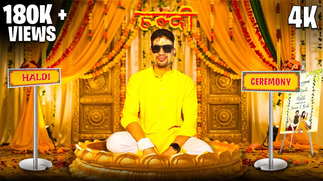 Haldi cinematic video | Best Haldi Cinematic Video | 2025 | #thedreamyweddings