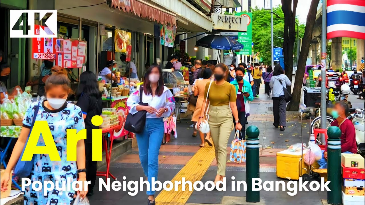 [4K UHD] Walk around Ari Area in Bangkok | Ari Neighborhood Morning Walk