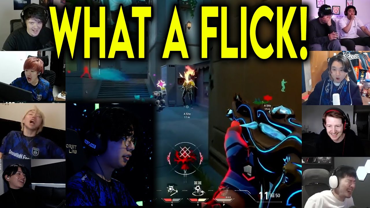 Valorant Streamers Reacts To DFM yatsuka CRAZY FLICK Against GENG In VCT