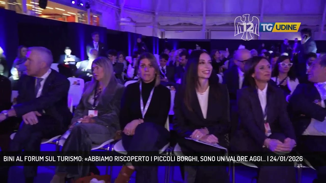 BINI AL FORUM SUL TURISMO: «ABBIAMO RISCOPERTO I PICCOLI BORGHI, SONO UN VALORE AGGI... | 24/01/2026