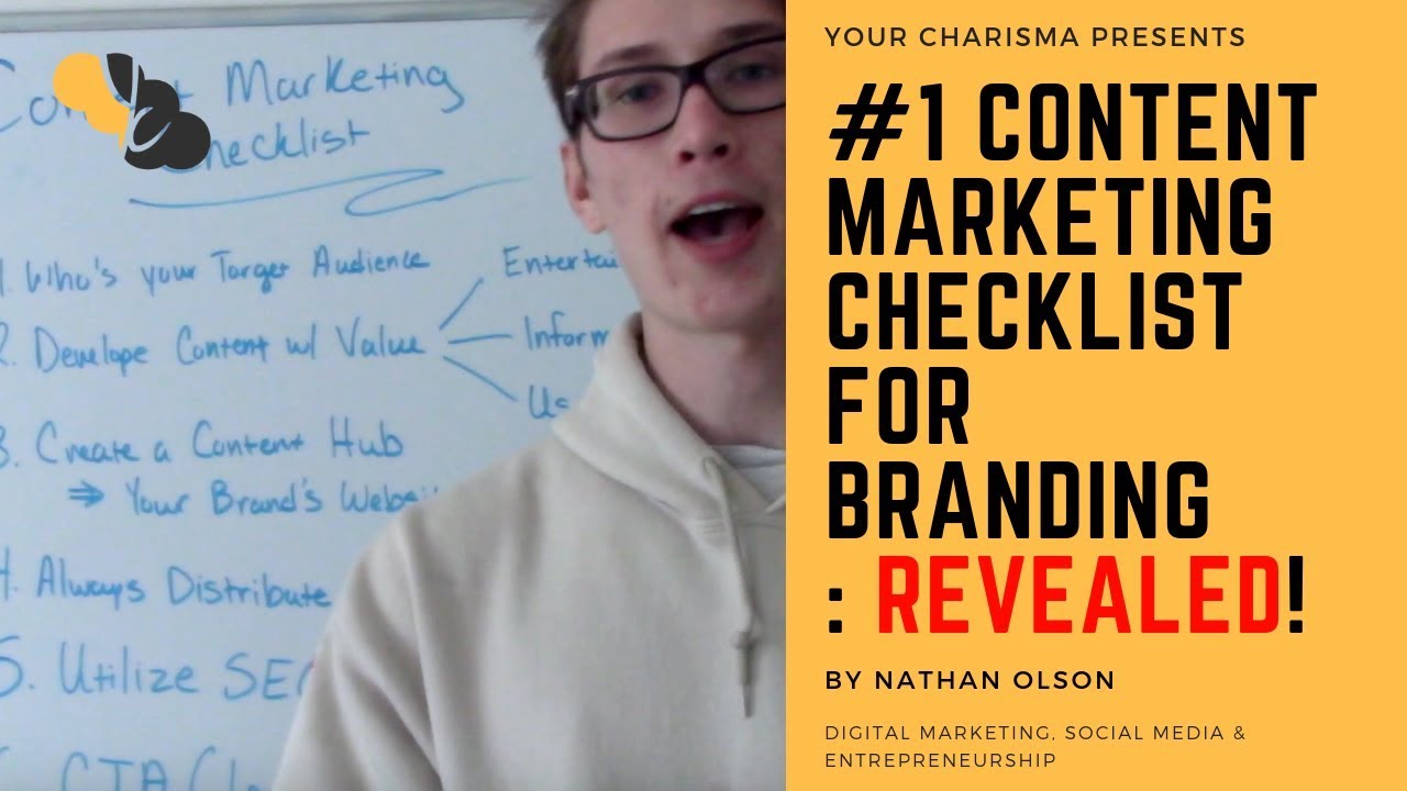 #1 Content Marketing Checklist for Branding | Your Charisma