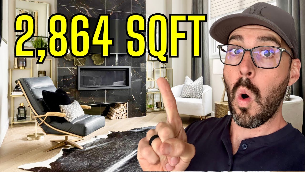 Mountain Contemporary NEW HOME TOUR / Carrington, NW Calgary / The Armstrong By Mattamy Homes