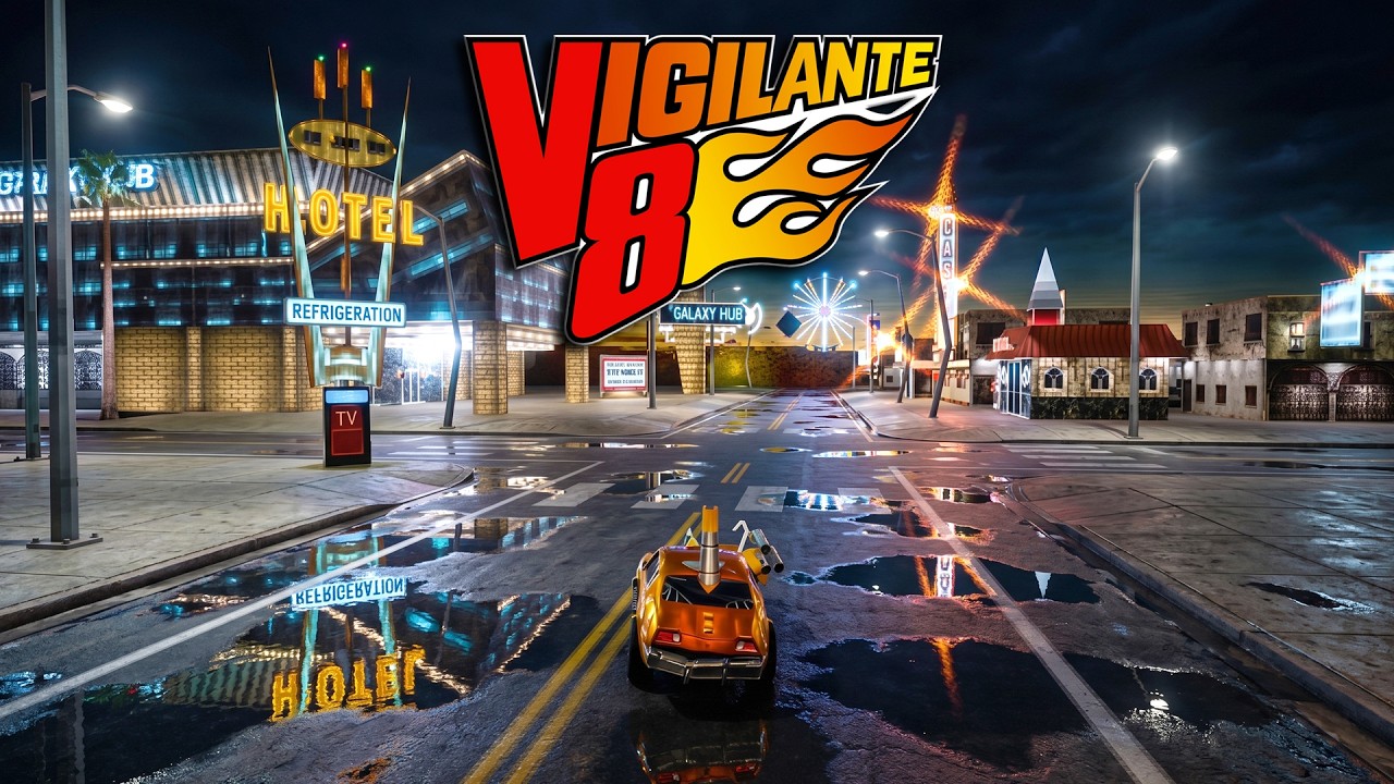 Vigilante 8 улучшенная с помощью DLSS 5
