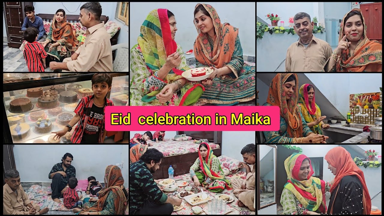 Eid k 3rd day gai apne maikay Eid milne . Papa buht khush hogaye .#eiduladha2024