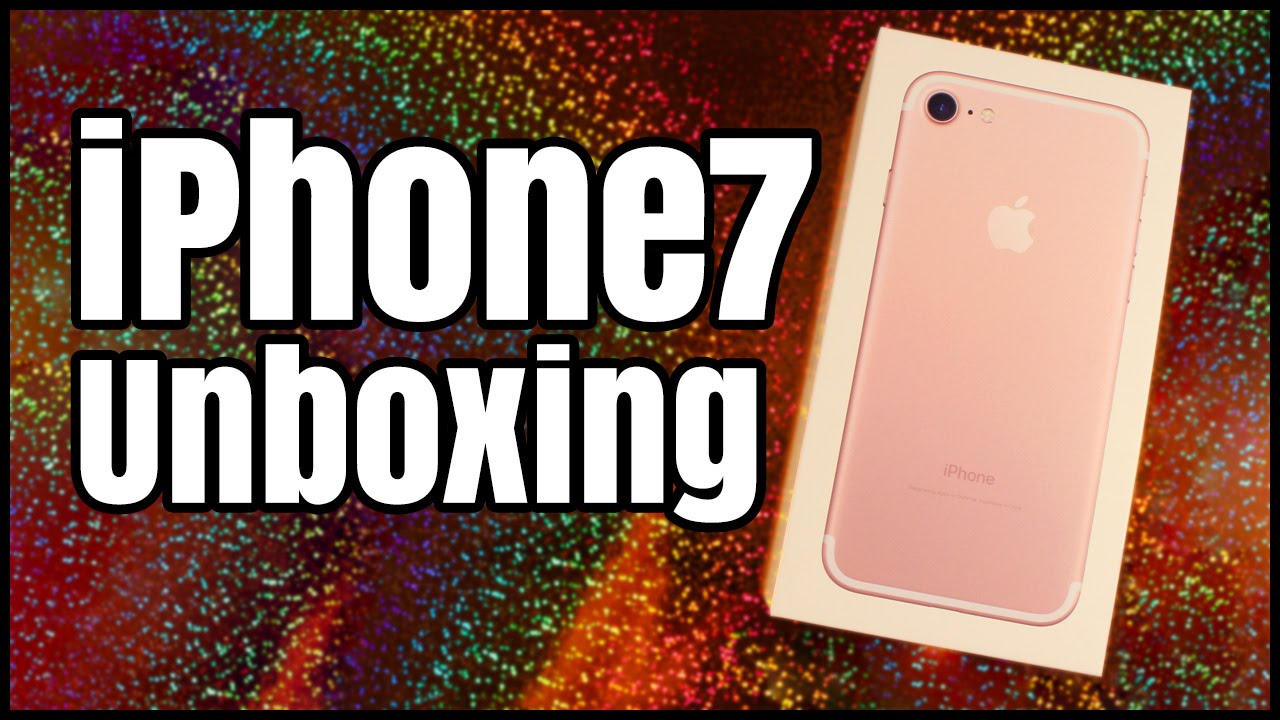 iPhone 7 Unboxing | Meet Olivia | Rose gold 128 GB