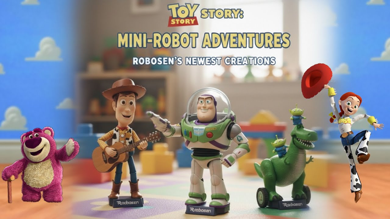 🐴MINI ROBOTS TOY STORY DE ROBOSEN🤖