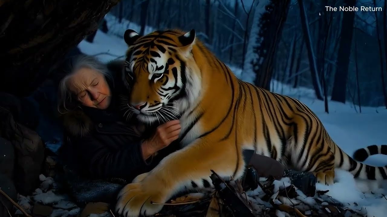Raised a Tiger Cub. Years Later, He Saved Grandma from Freezing to Death
