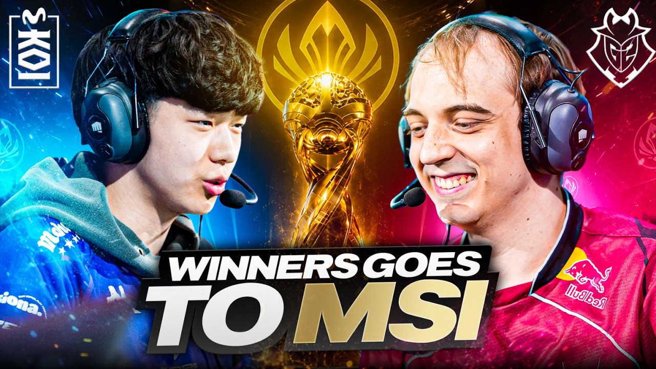 G2 ПРОТИВ MKOI - JANKOS - ПОБЕДИТЕЛЬ ВЫХОДИТ НА MSI - ПОЛУФИНАЛ LEC