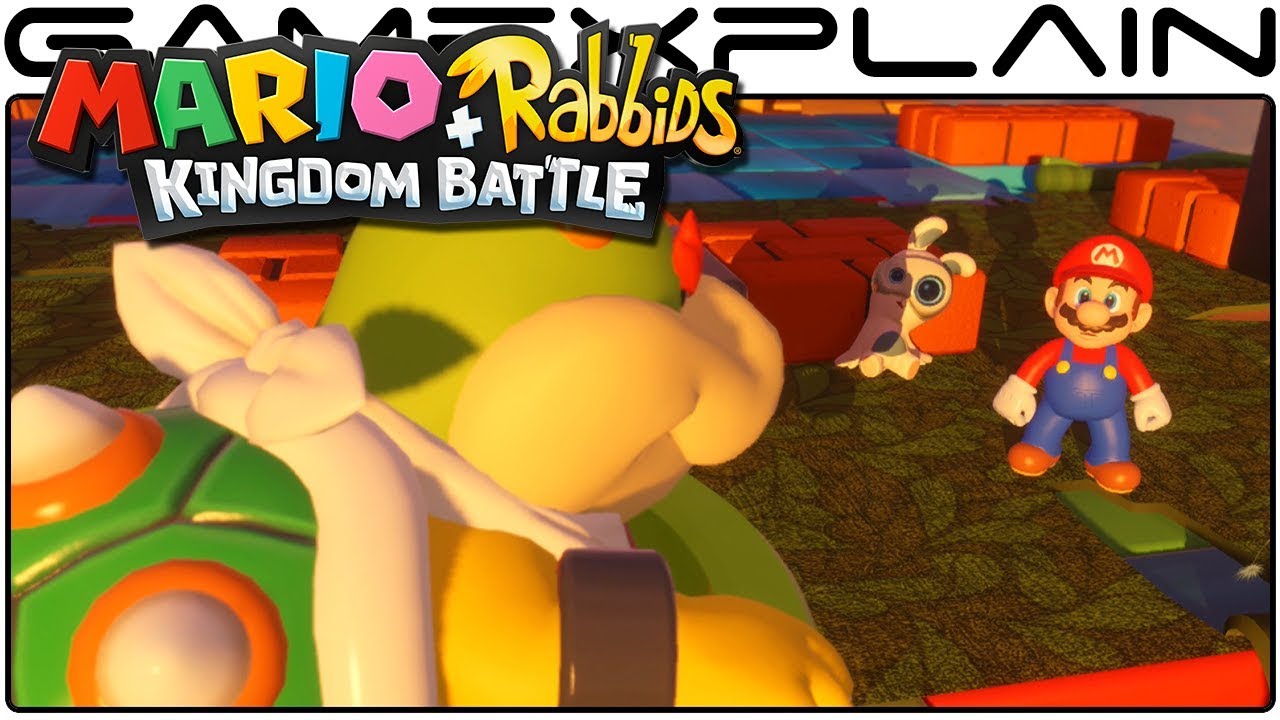 Mario + Rabbids: Kingdom Battle - World 1 Boss (Nintendo Switch)
