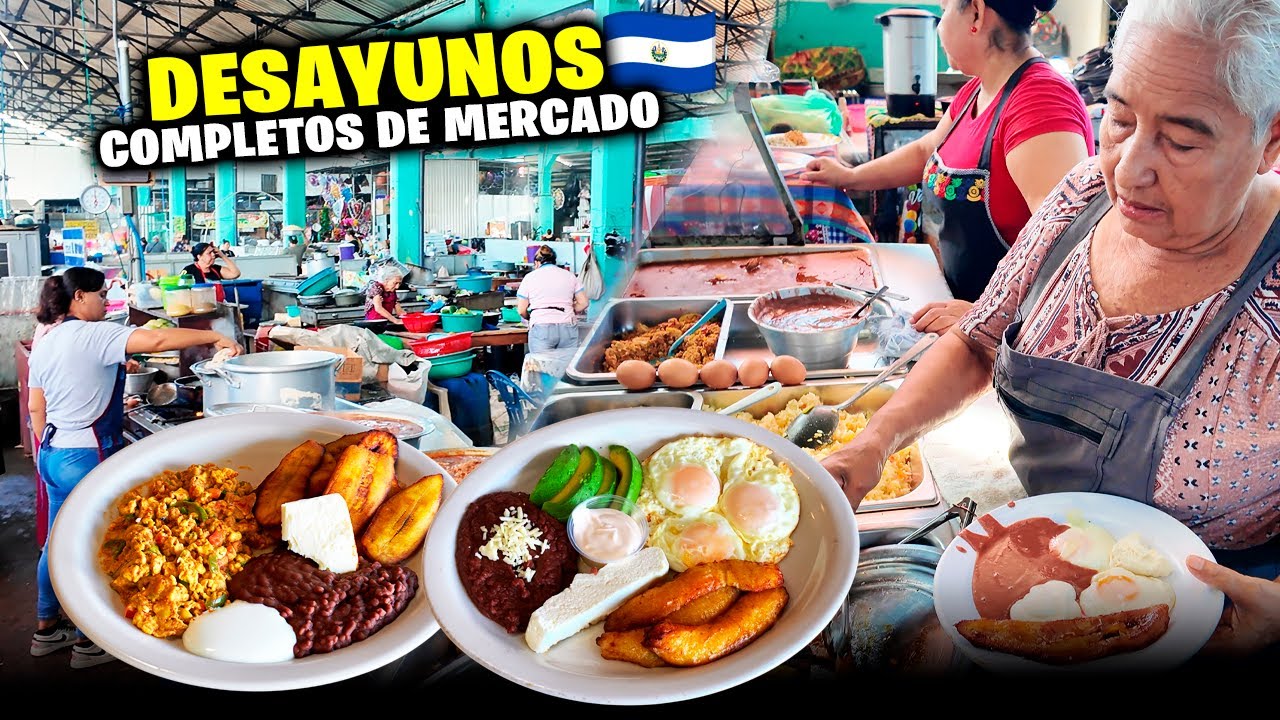 EL MEJOR DESAYUNO de COMIDA TÍPICA SALVADOREÑA en USULUTAN | Económicos y Sabrosos