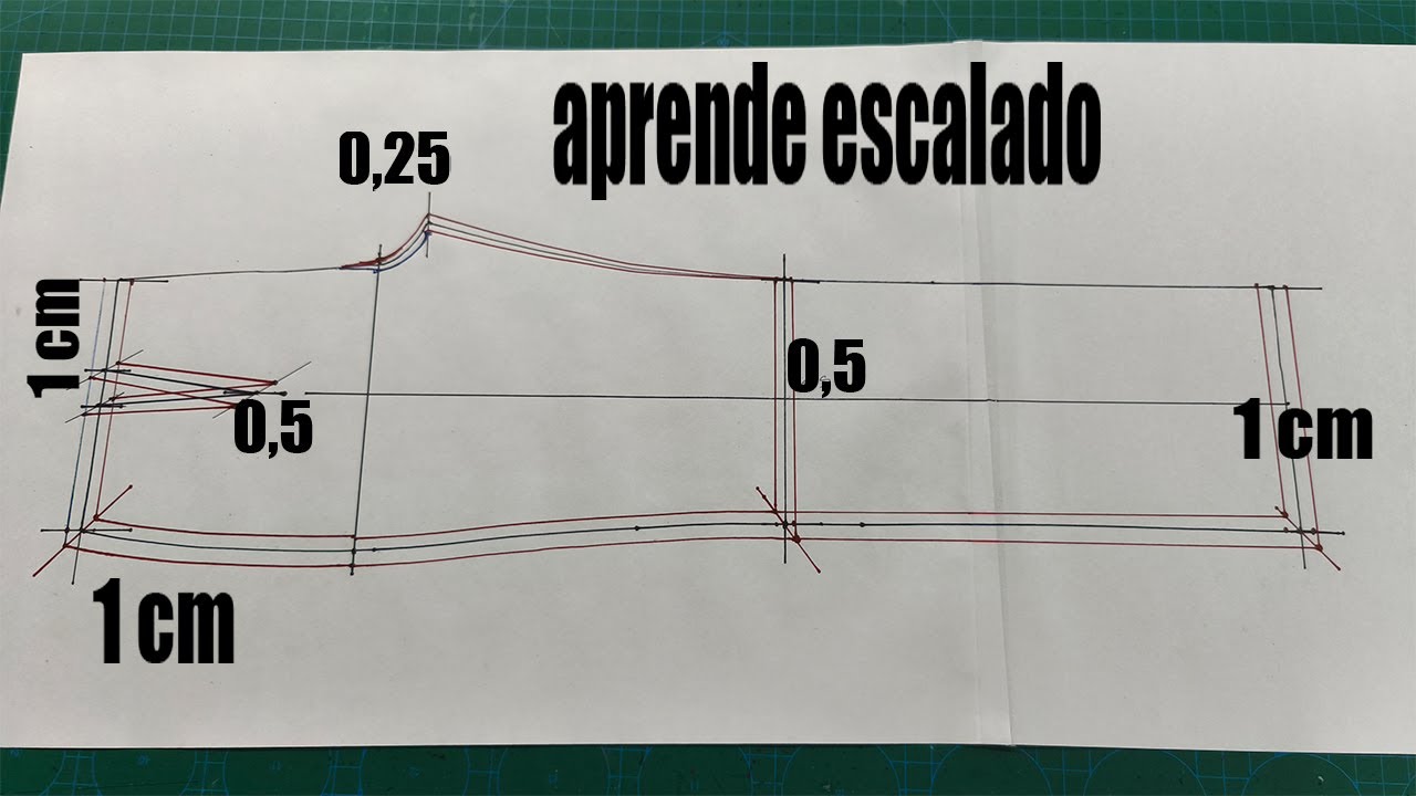 como hacer escalado correctamente de pantalon