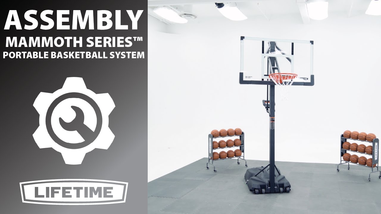 Lifetime Mammoth Series™ Portable Basketball System | Lifetime Assembly Video