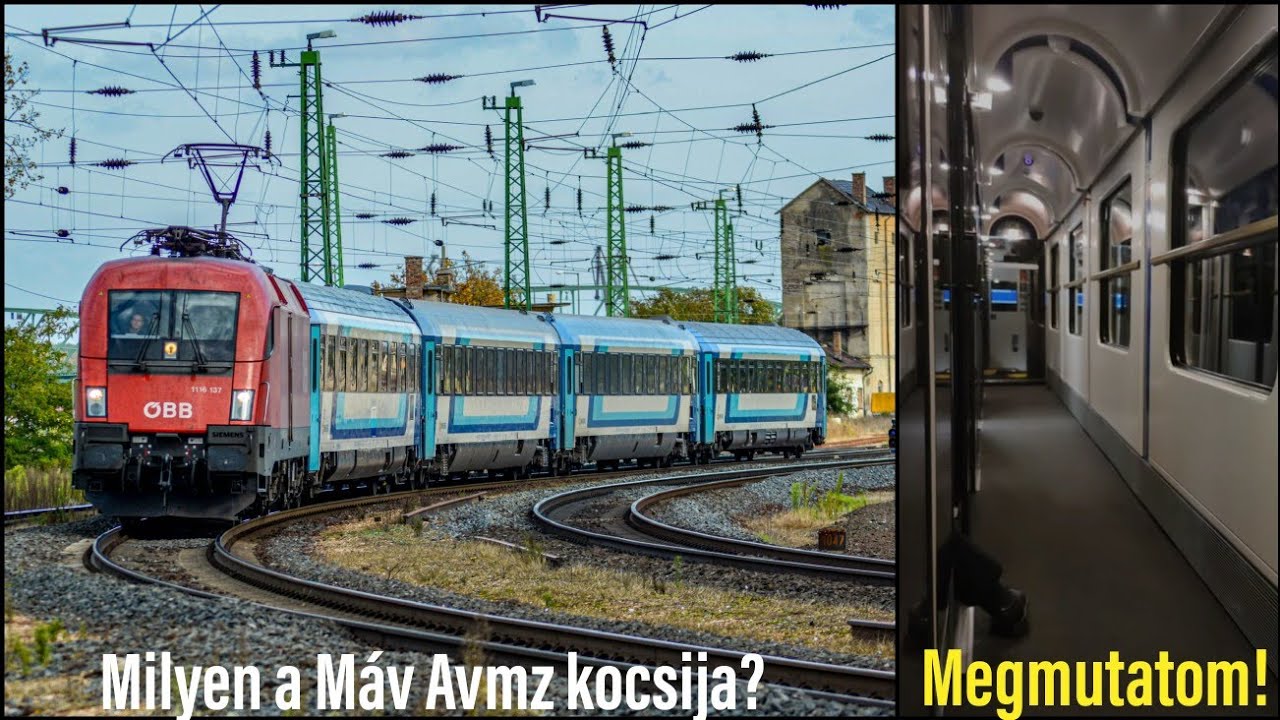Utazás a MÁV Amz kocsijában, ELSŐ OSZTÁLYON!