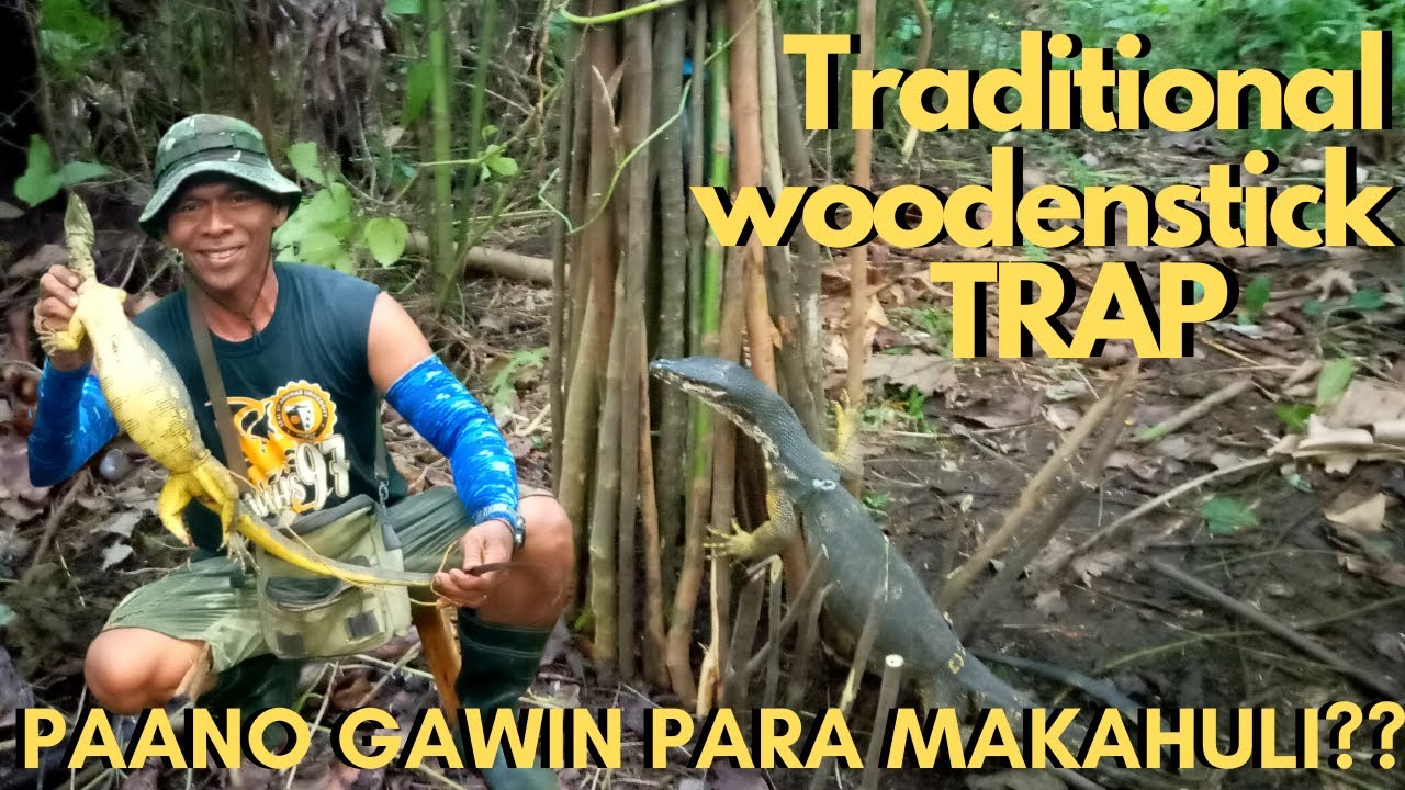 TRADITIONAL WOODEN STICK TRAP || Tutorial & Catch Bayawak Hunting Part 5 || Juan Lagalag