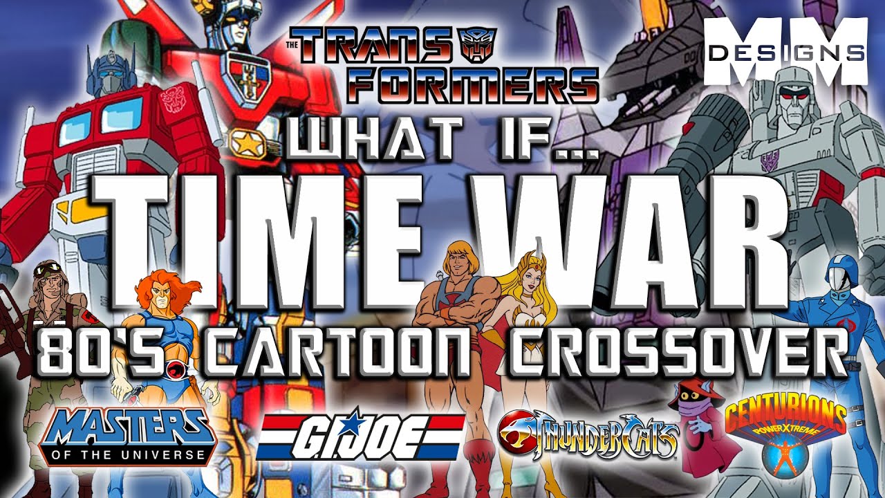 80s Cartoon Crossover Ep. 4 - Time War (#transformers #gijoe #heman #thundercats #voltron)
