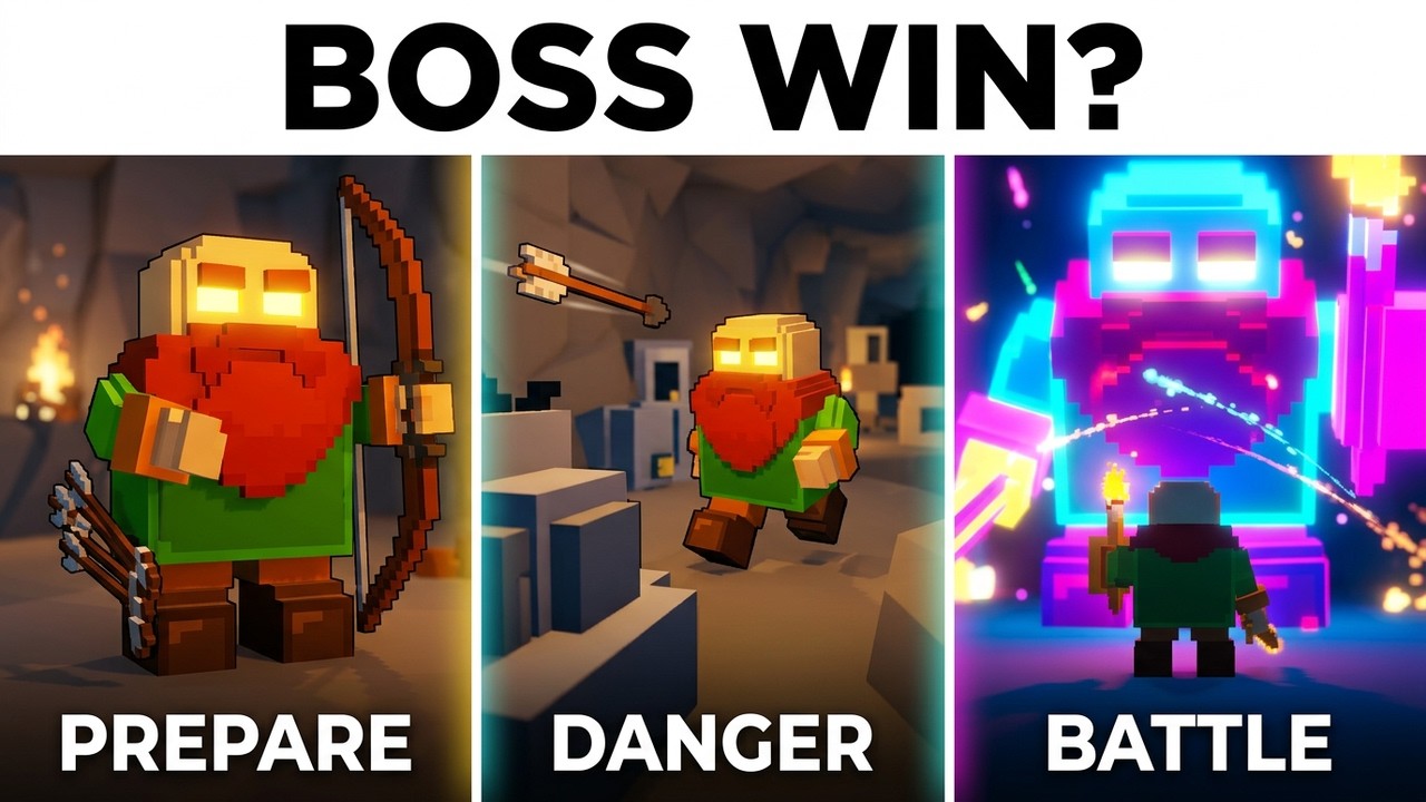 The Cave Crawlers - Can I Beat This Boss?