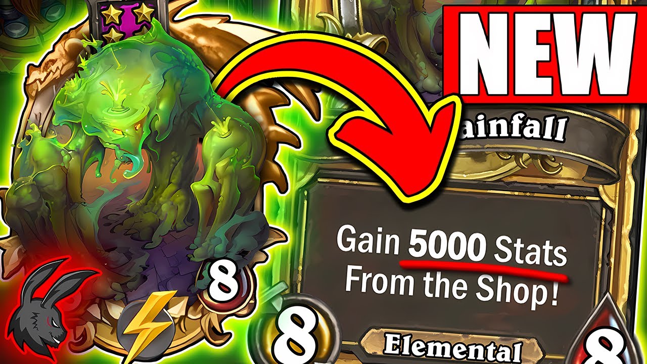 The NEW Elemental Strategy is CRAZY! | Hearthstone Battlegrounds Season 12