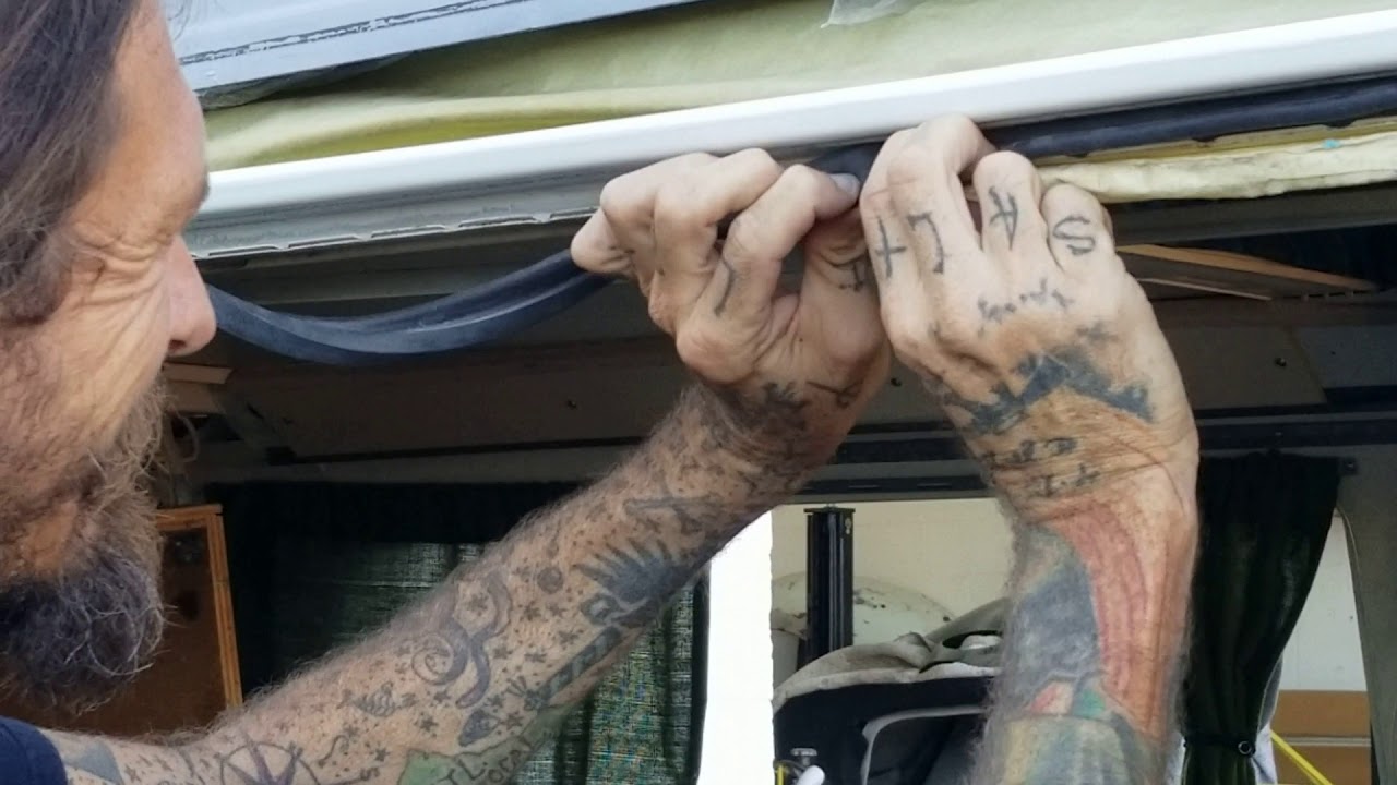 Vw bus door seal installation