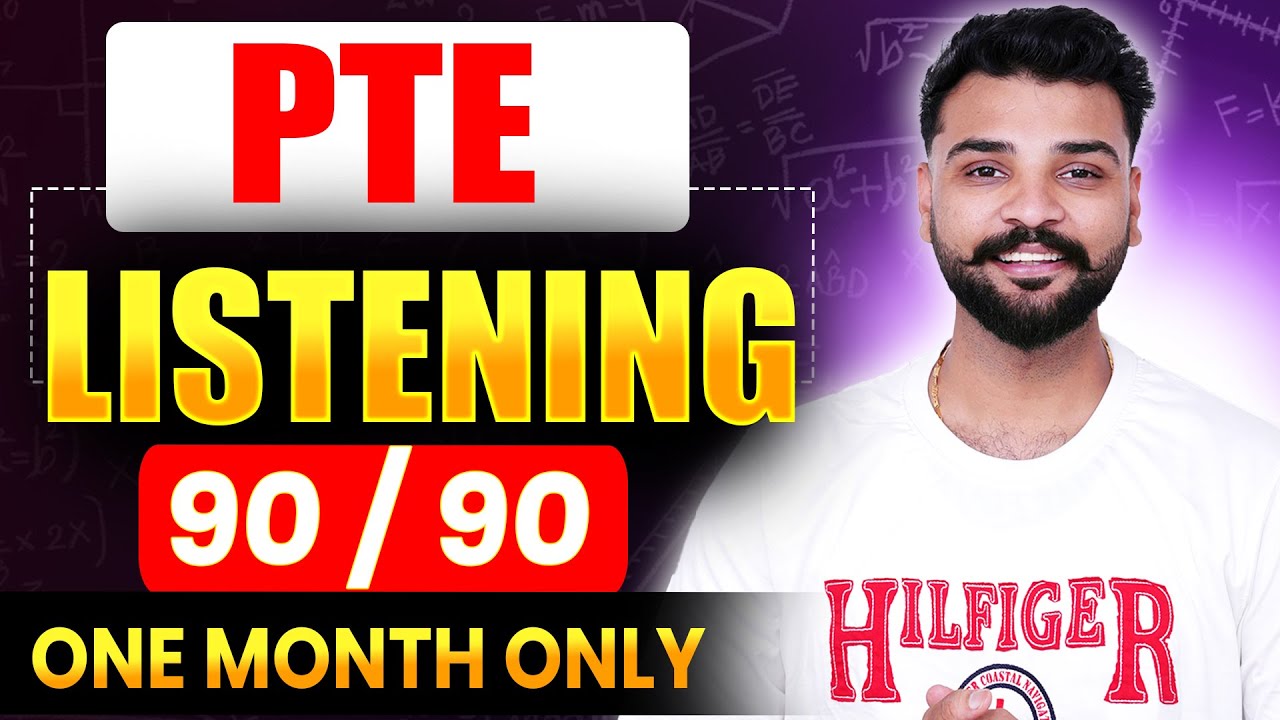 PTE Listening Masterclass II Score 90/90 with Raman Sir