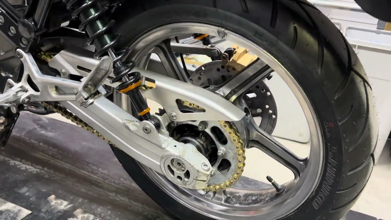 ゼファー400 C4 実走行　900km カスタム車両　始動動画