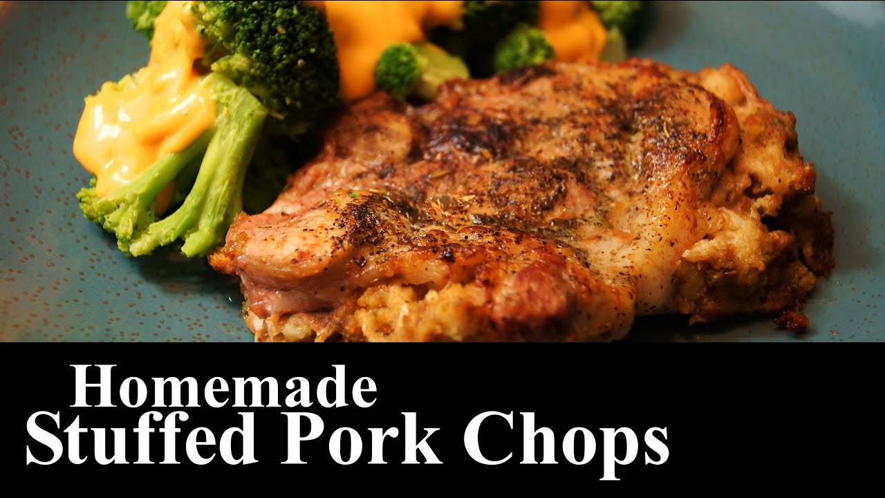 Домашние фаршированные свиные отбивные | Простой рецепт | СВИНЫЕ ОТБИВНЫЕ | Идея для блюда | Кухн...