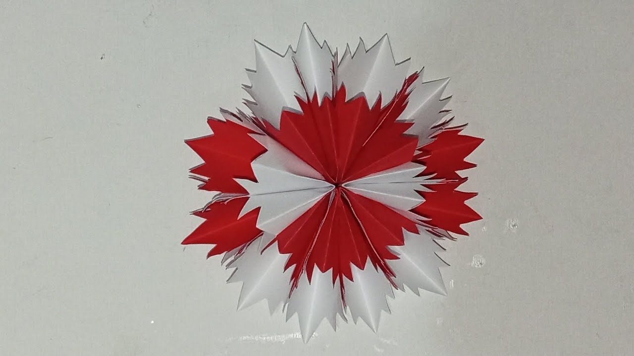 How to make simple flowers/ Easy crafts ideas / DIY paper craft /Origami paper craft