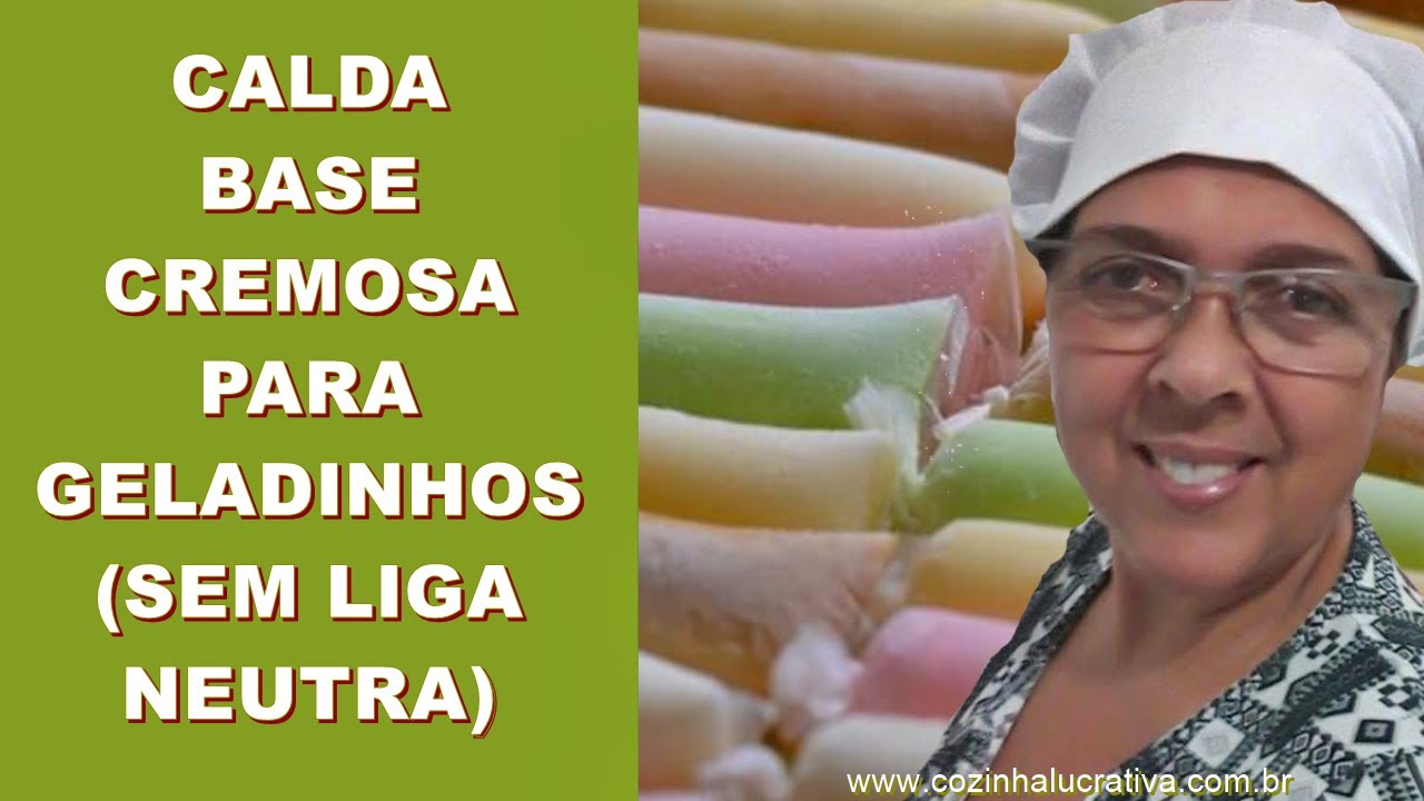 NÃO TEM COMO RESISTIR A ESSA CALDA BASE, É SUPER CREMOSA SEM LIGA NEUTRA