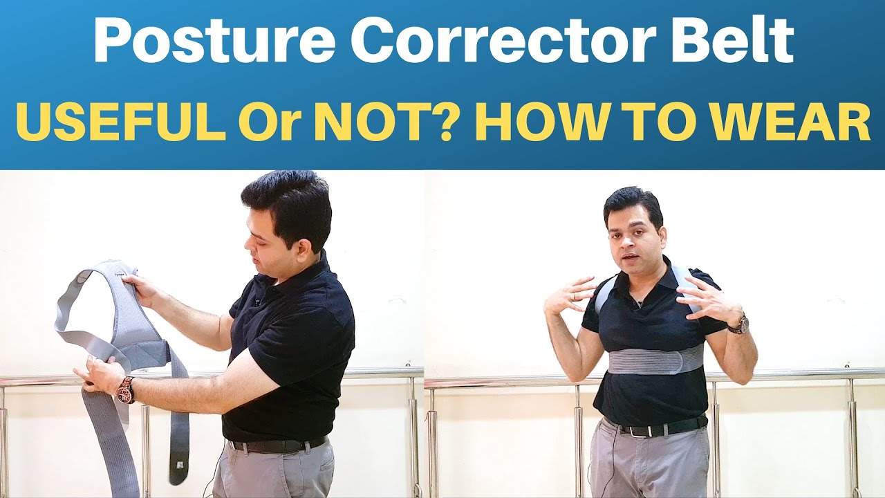 Posture Corrector, How to wear Posture Corrector Belt, Posture corrector device- How and When To use