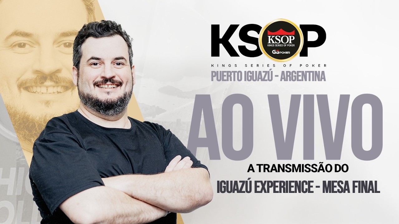 R$20.000,00 PARA O CAMPE&Atilde;O | IGUAZ&Uacute; EXPERIENCE - MESA FINAL | KSOP GGPOKER PUERTO IGUAZ&Uacute; 2026