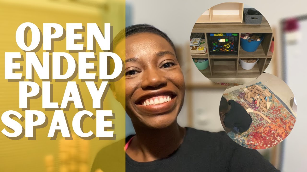 *NEW* Minimalist Playroom Tour || Open Ended Toy For Independent Play