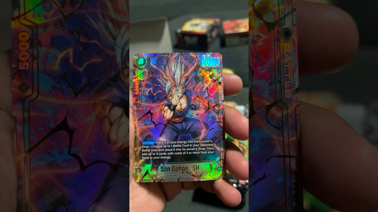FB07 &ldquo;Wish For Shenron&rdquo; #dragonballsuper Beast Gohan Pull #dragonball #goku #vegeta #tcgcommunity