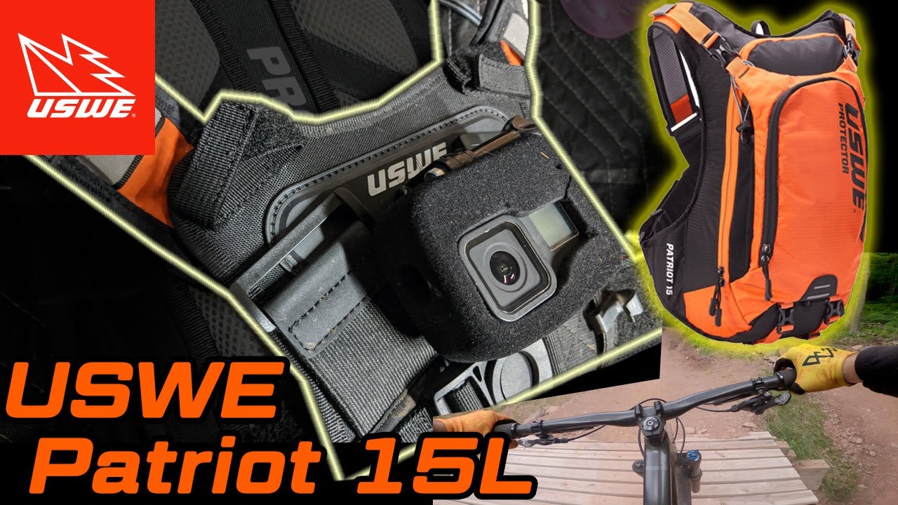 USWE Patriot 15L with Action Camera Mount!