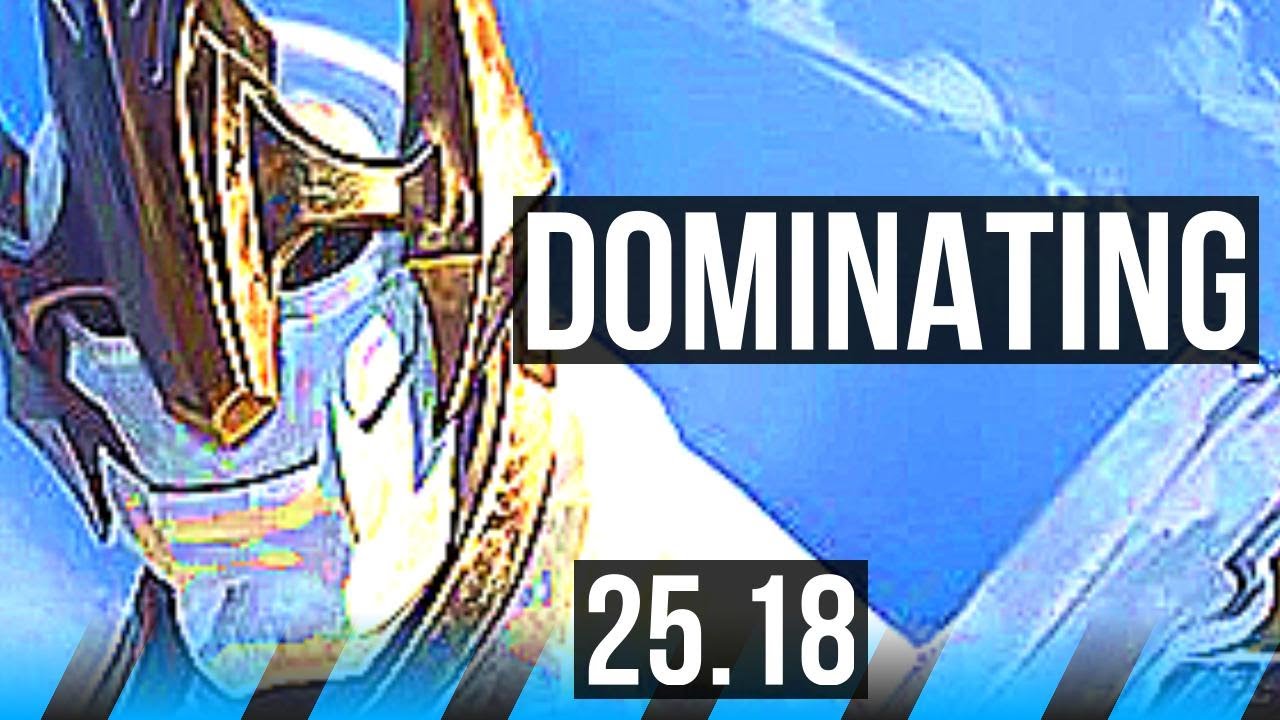GALIO vs PANTHEON (MID) | Comeback, Dominating | KR Master | 25.18