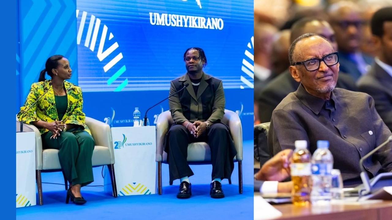 SCOVIA NA MELODY BAGEJEJE IBIBAZO BY'ABANYAMUKURU N'ABAHANZI KURI H.E PAUL KAGAME