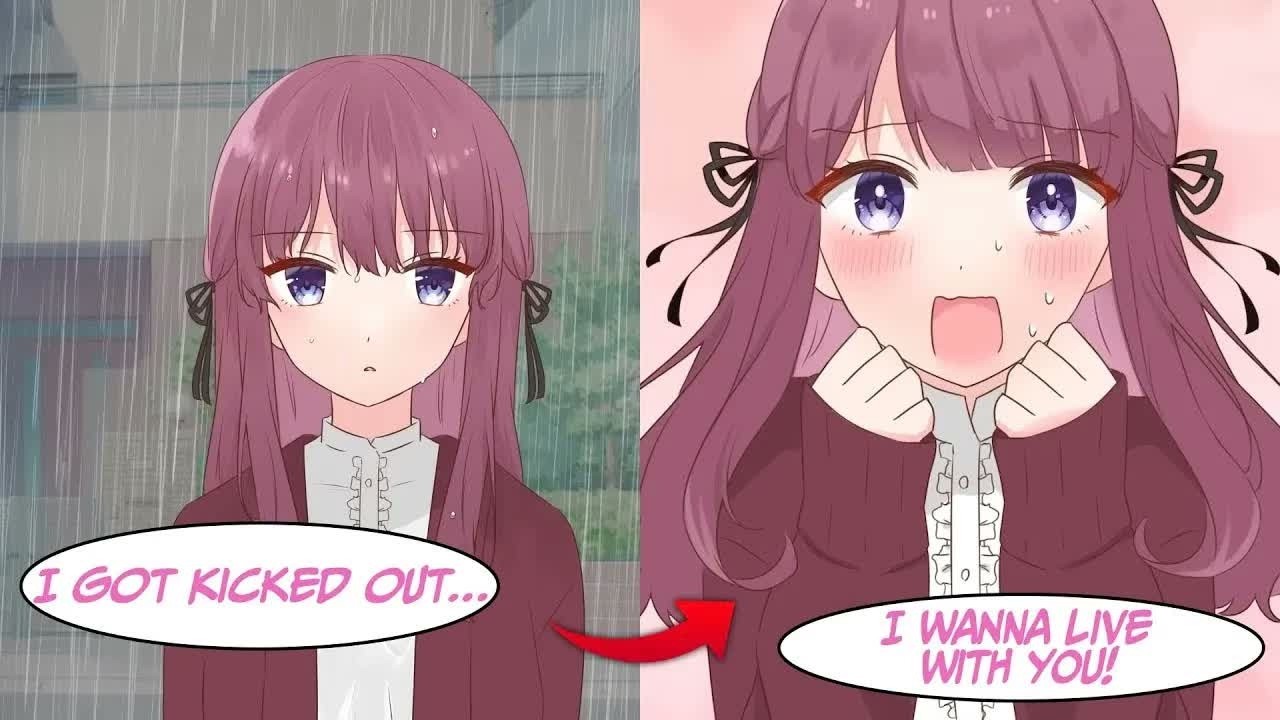 【RomCom】A Yandere Junior Got Kicked Out & Came To My House... But It Was Her Trick! 【Manga Dub】