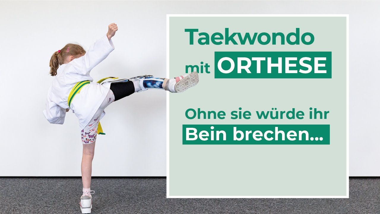 Tibiapseudarthrose: Ohne Orthese w&uuml;rde Hannahs Bein brechen