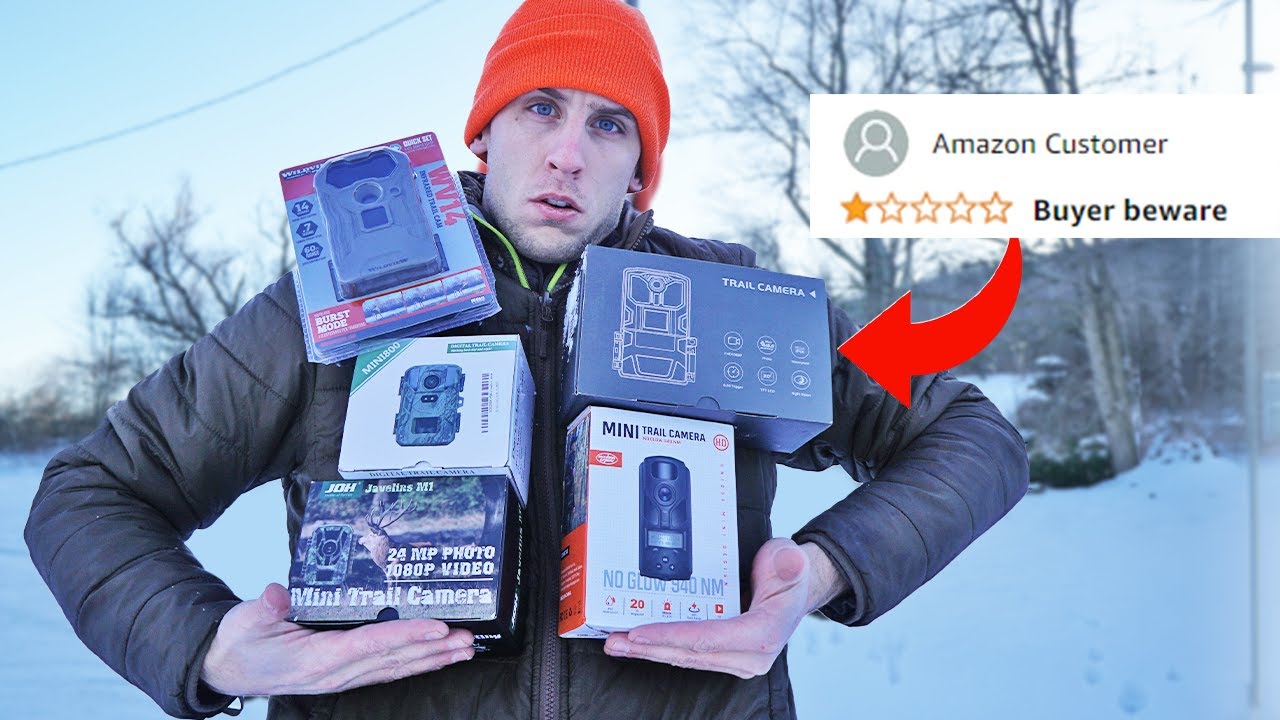 Я протестировал 5 самых дешевых камер для слежения на Amazon!