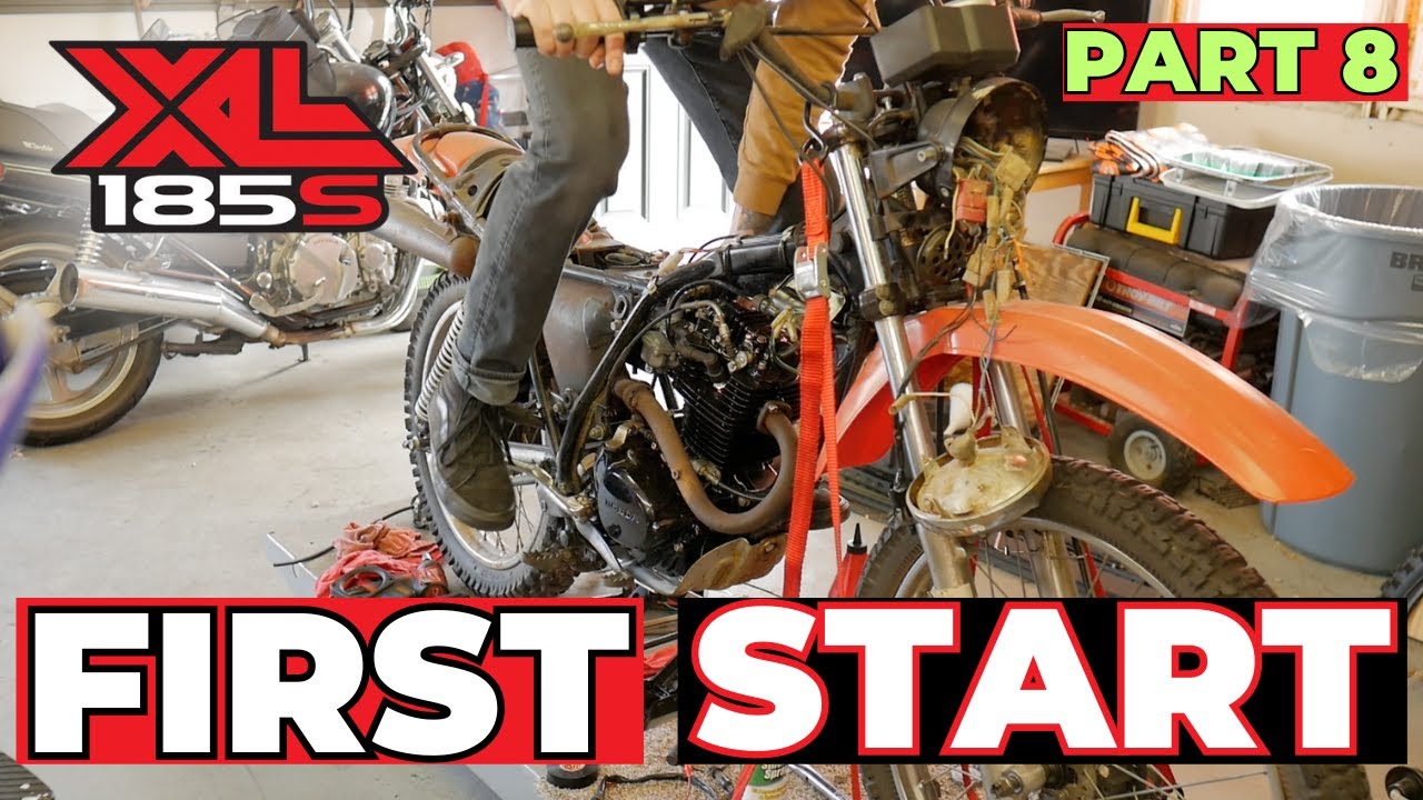 ПЕРВЫЙ СТАРТ: Honda XL185s ЧАСТЬ 8