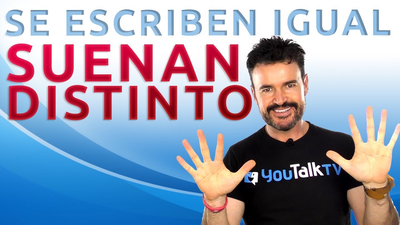 10 palabras que se escriben igual en inglés y español y suenan muy distinto