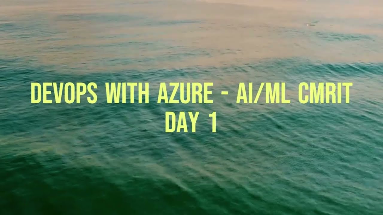 DevOps with Azure - Day1