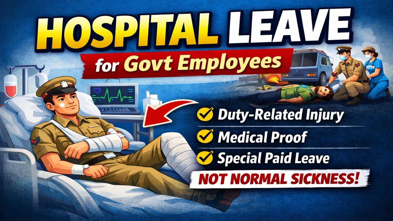 Hospital Leave Rules for Government Employees | Eligibility, Pay & Duration