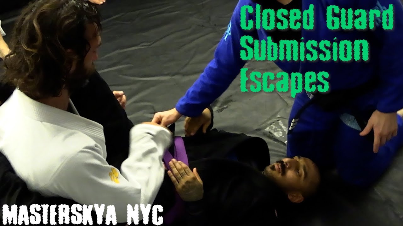 Masterskya BJJ - Closed Guard Submission Escapes