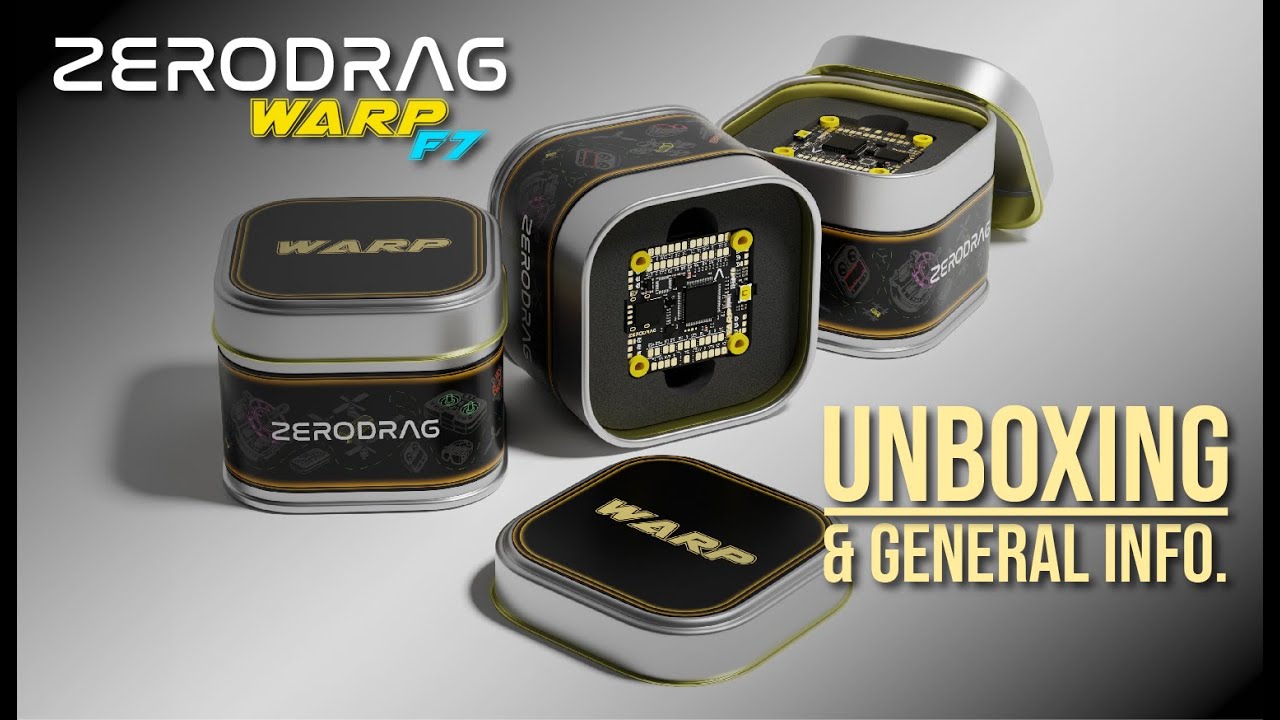 Unboxing, Overview & General Info of the Warp F7 Flight Controller | All About WARP F7, Part 1